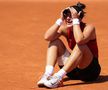 Bianca Andreescu, în lacrimi după accidentarea de la Jocurile Olimpice, foto: Getty Images