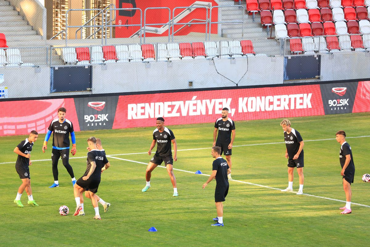 Antrenament FCSB înaintea returului cu M. Tel Aviv