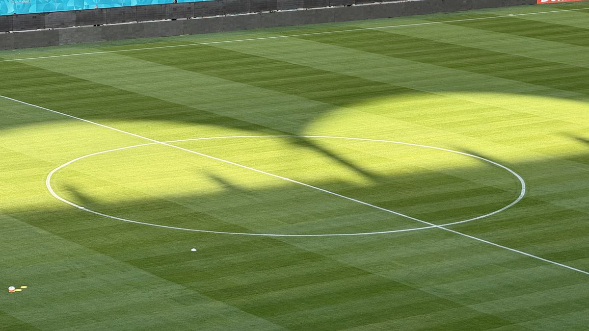 FCSB - Shkendija se joacă pe un gazon impecabil! Imagini de la Arena Națională, înaintea meciului capital de calificare