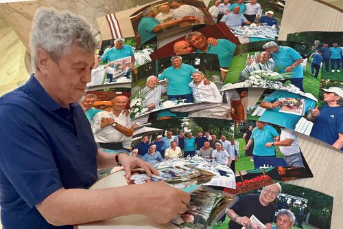 FOTO & VIDEO Mircea Lucescu, emoționat când a primit din partea GSP fotografiile de la petrecerea specială de ziua lui: „Uite, George, câte poze frumoase!”