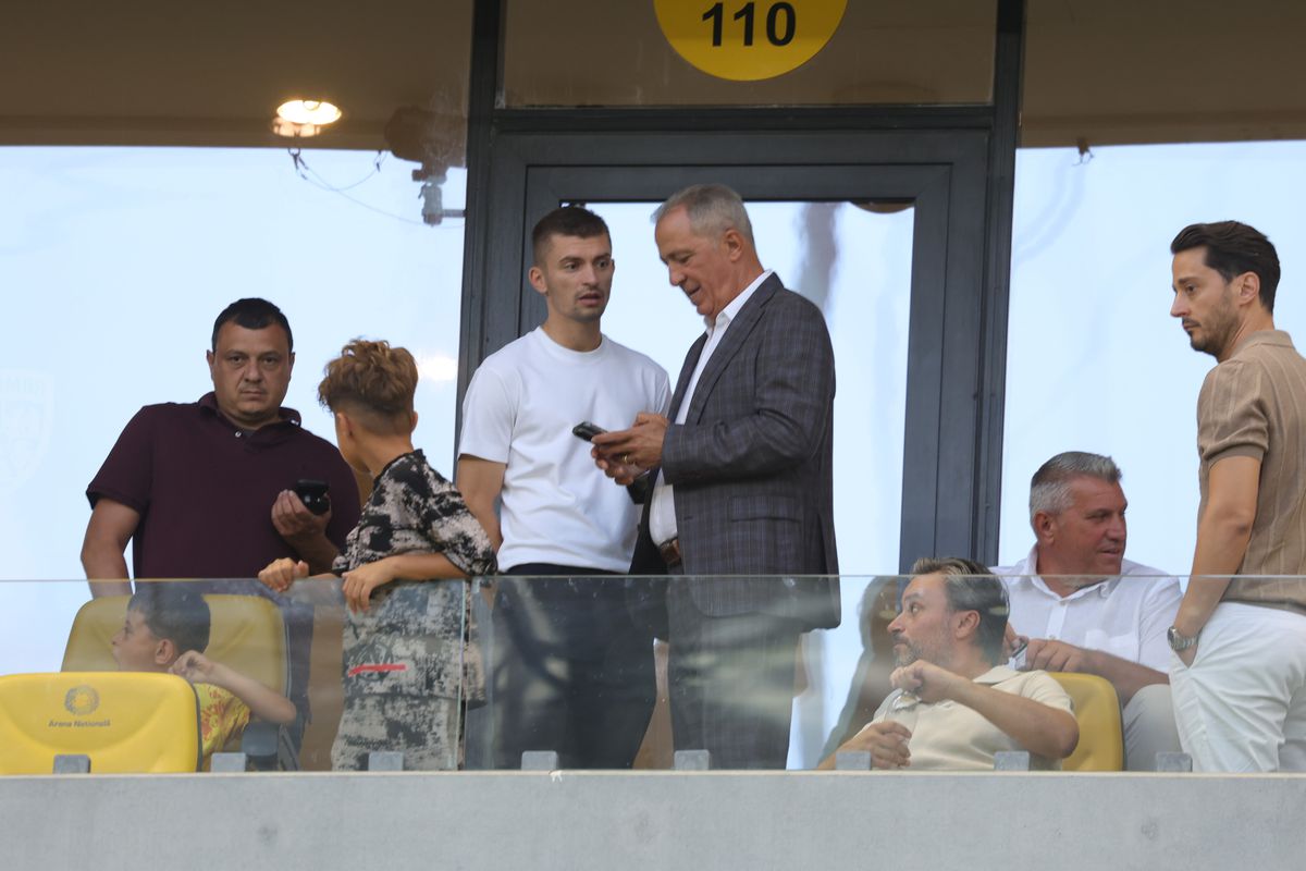 Cum a fost surprins Florin Tănase, în timpul returului dintre FCSB și Shkendija // foto: Ionuț Iordache (GSP)