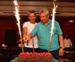 Mircea Lucescu și-a serbat ziua de naștere împreună cu aproape 50 de fotbaliști alături de care a colaborat în carieră. Foto: Cristi Preda (GSP.RO)