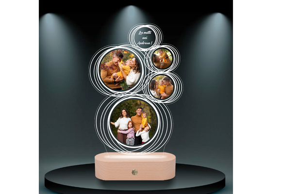 5 ocazii speciale în care o lampă LED 3D personalizată devine cadoul perfect