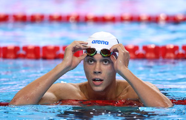 David Popovici, calificare cu al doilea timp în finala la 100 de metri liber de la Mondiale! + Campionul olimpic Pan Zhanle NU a prins finala!!