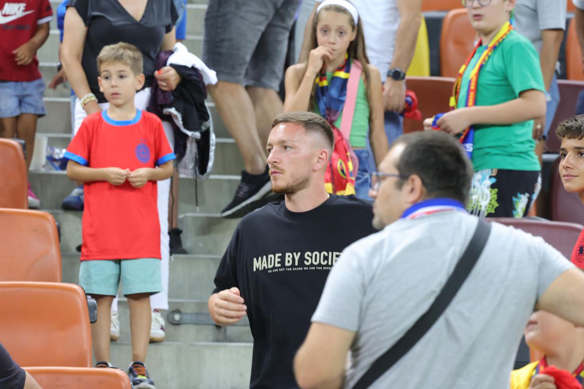 Ionuț Panțîru la FCSB - Shkendija / Foto: Ionuț Iordache (GSP)