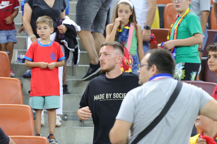 Ionuț Panțîru la FCSB - Shkendija / Foto: Ionuț Iordache (GSP)