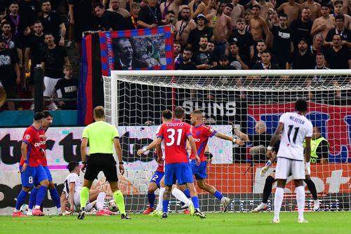 EXCLUSIV A văzut prima repriză dn FCSB - Shkendija și a găsit vinovatul de la gol: „Ești fotbalist, n-ai voie!”