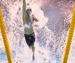 David Popovici, în semifinala probei de la 100 m liber. FOTO: Getty Images