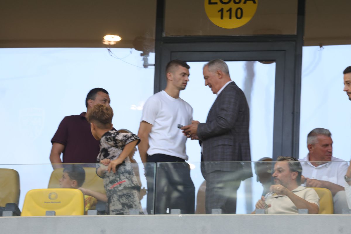 Cum a fost surprins Florin Tănase, în timpul returului dintre FCSB și Shkendija // foto: Ionuț Iordache (GSP)