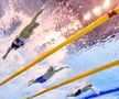 David Popovici, în semifinala probei de la 100 m liber. FOTO: Getty Images