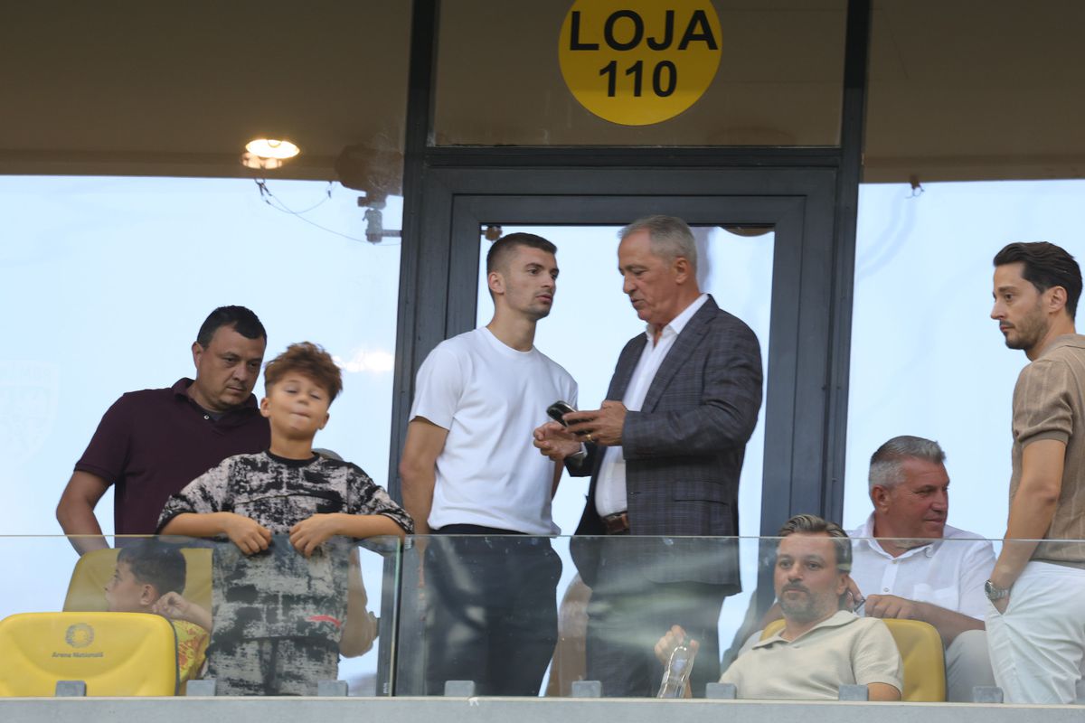 Cum a fost surprins Florin Tănase, în timpul returului dintre FCSB și Shkendija // foto: Ionuț Iordache (GSP)