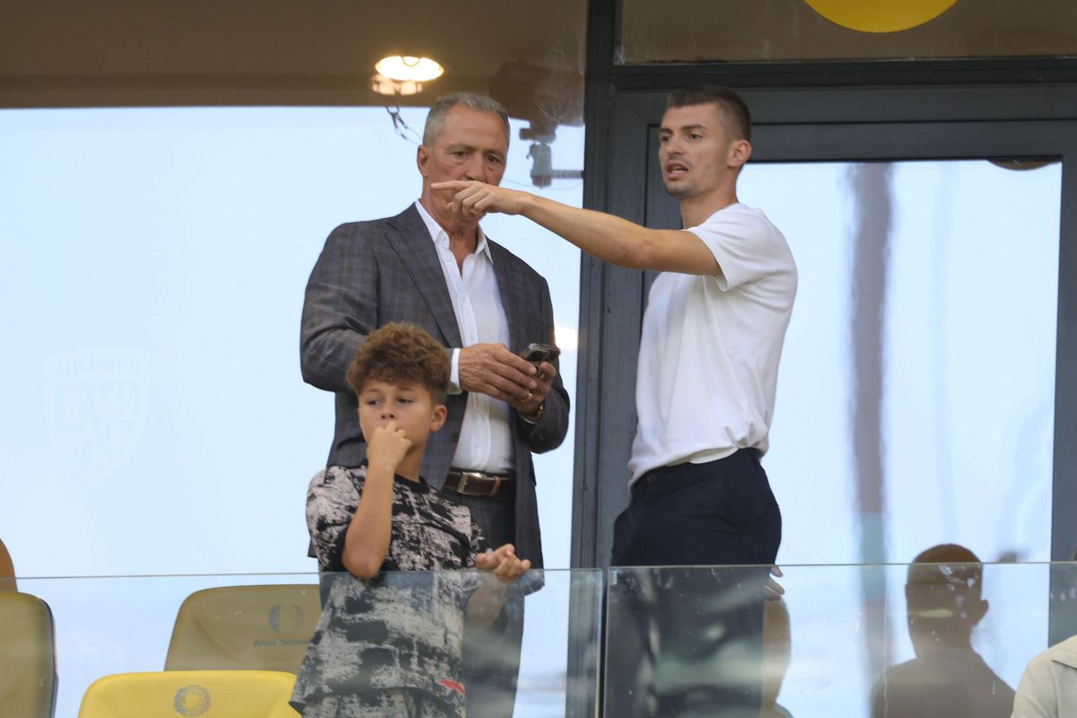 Cum a fost surprins Florin Tănase, în timpul returului dintre FCSB și Shkendija // foto: Ionuț Iordache (GSP)