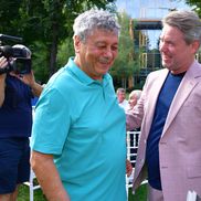 Mircea Lucescu și-a serbat ziua de naștere împreună cu aproape 50 de fotbaliști alături de care a colaborat în carieră. Foto: Cristi Preda (GSP.RO)