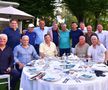 Mircea Lucescu și-a serbat ziua de naștere împreună cu aproape 50 de fotbaliști alături de care a colaborat în carieră. Foto: Cristi Preda (GSP.RO)