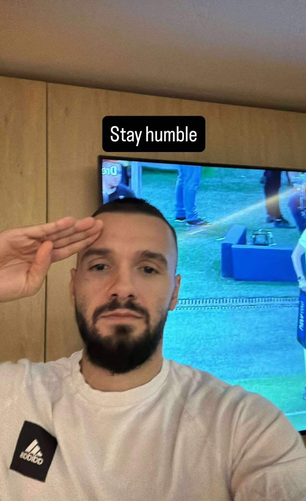 Imagini din finalul meciului FCSB - Shkendija