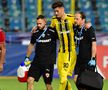 Situația lui Andrei Mărginean, accidentat în Oțelul - Dinamo: „Lovitură foarte puternică”