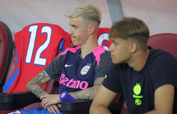 Schimbat de Becali la pauză, Tavi Popescu a reacționat nervos » Imaginile surprinse de fotoreporterul GSP