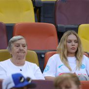 Anca Surdu, iubita lui Denis Alibec, la FCSB - Shkendija / Foto: Ionuț Iordache (GSP)