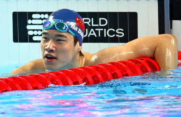 Pan Zhanle îl ia tare pe David Popovici, înaintea „ciocnirii” de la 100 metri liber: „A înotat de nicăieri 46,71”