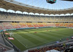 FCSB - Shkendija se joacă pe un gazon impecabil! Imagini de la Arena Națională, înaintea meciului capital de calificare