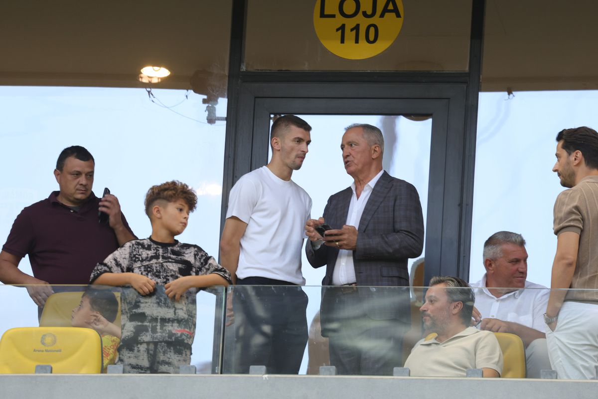 Cum a fost surprins Florin Tănase, în timpul returului dintre FCSB și Shkendija // foto: Ionuț Iordache (GSP)