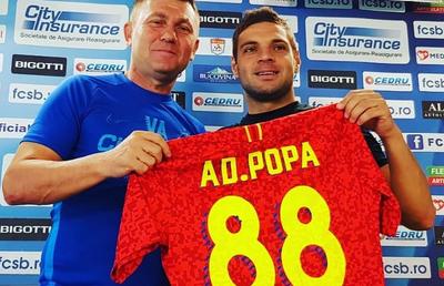 FOTO Regretă Adi Popa revenirea la FCSB? Postarea care l-a dat de gol pe fotbalist