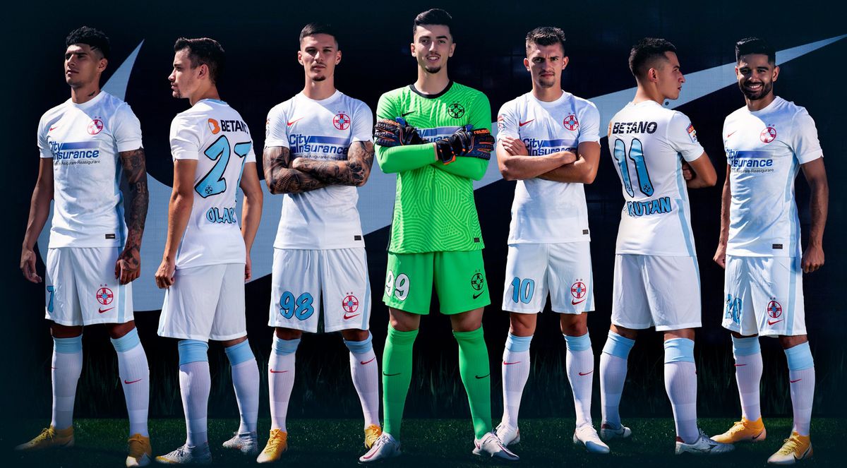 GALERIE FOTO FCSB îşi inaugurează echipamentul de deplasare la meciul de acasă cu Viitorul!