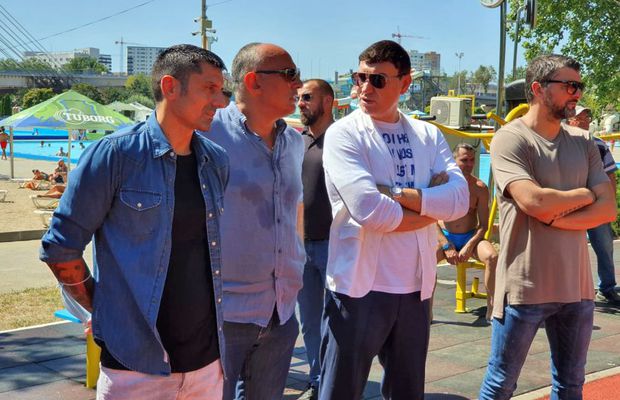 VIDEO Ce a spus Cristi Borcea despre implicarea fiului său la Dinamo: „Eu îl ajut cu experienţa pe care am acumulat-o” + "În trei ani luăm campionatul!"