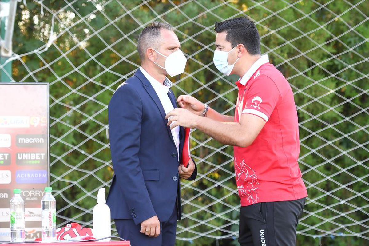 DINAMO. Pablo Cortacero, prima conferință