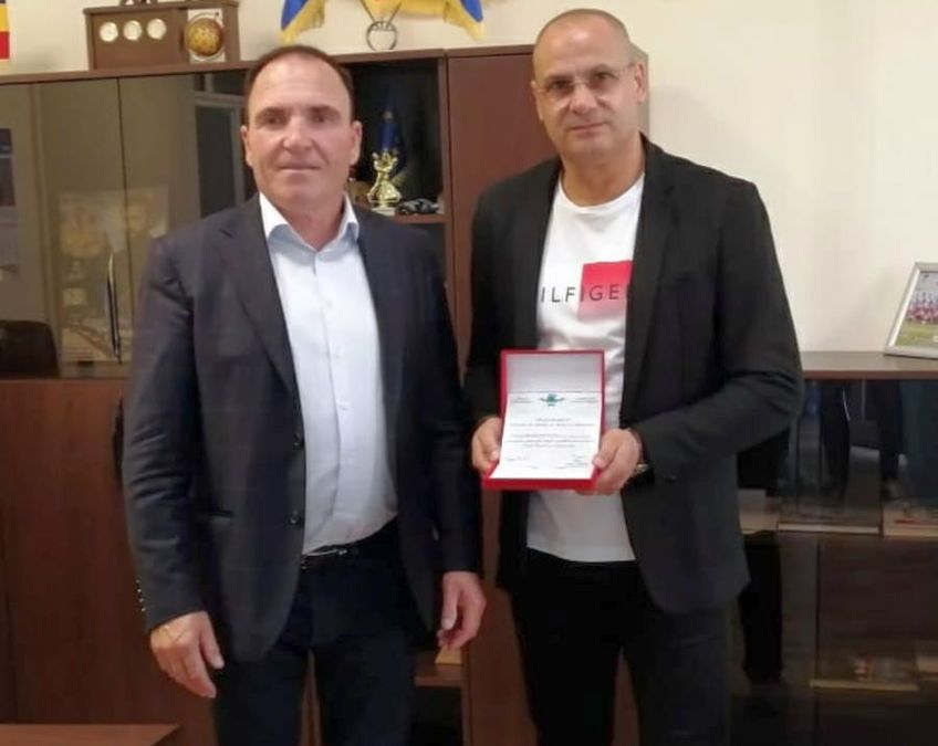 Marian Ivan, 51 de ani, a fost numit cetățean de onoare al orașului Bragadiru
