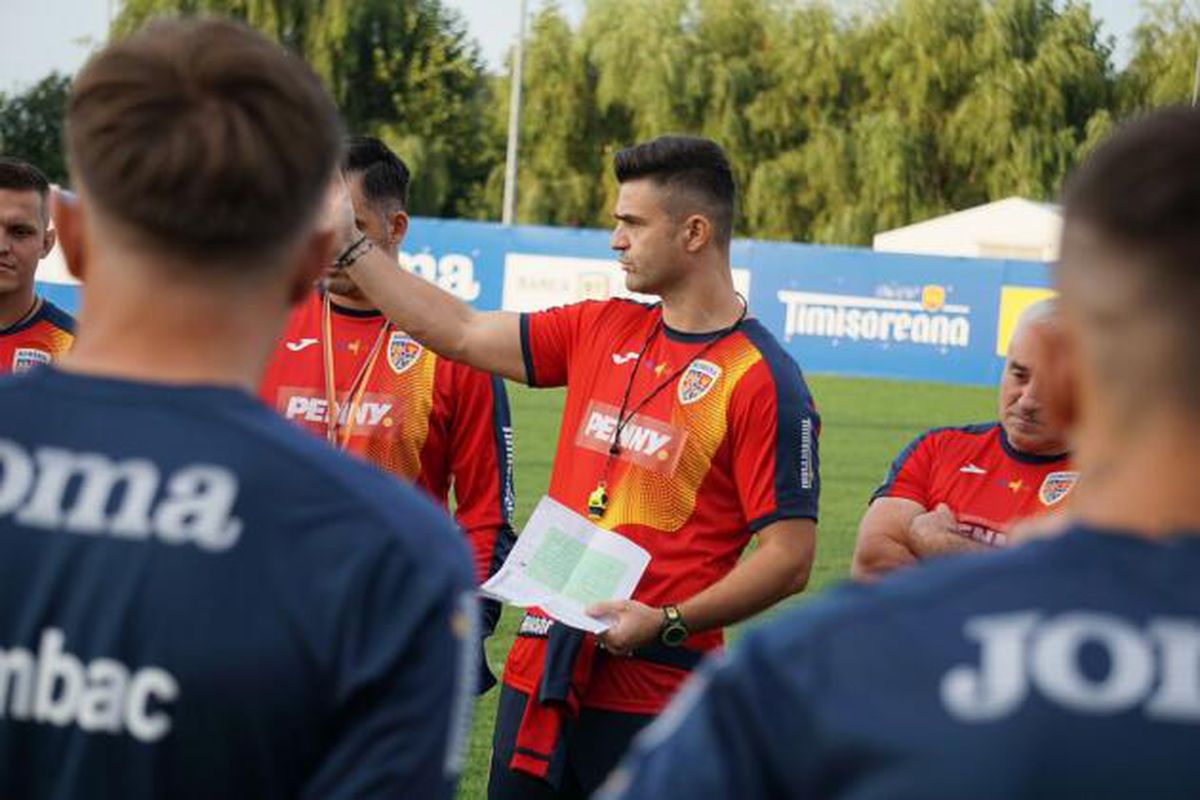 Antrenament România U21