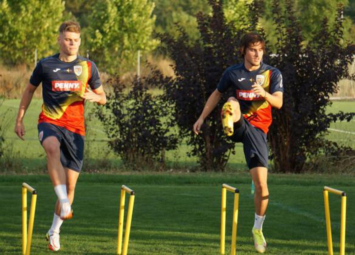 Antrenament România U21
