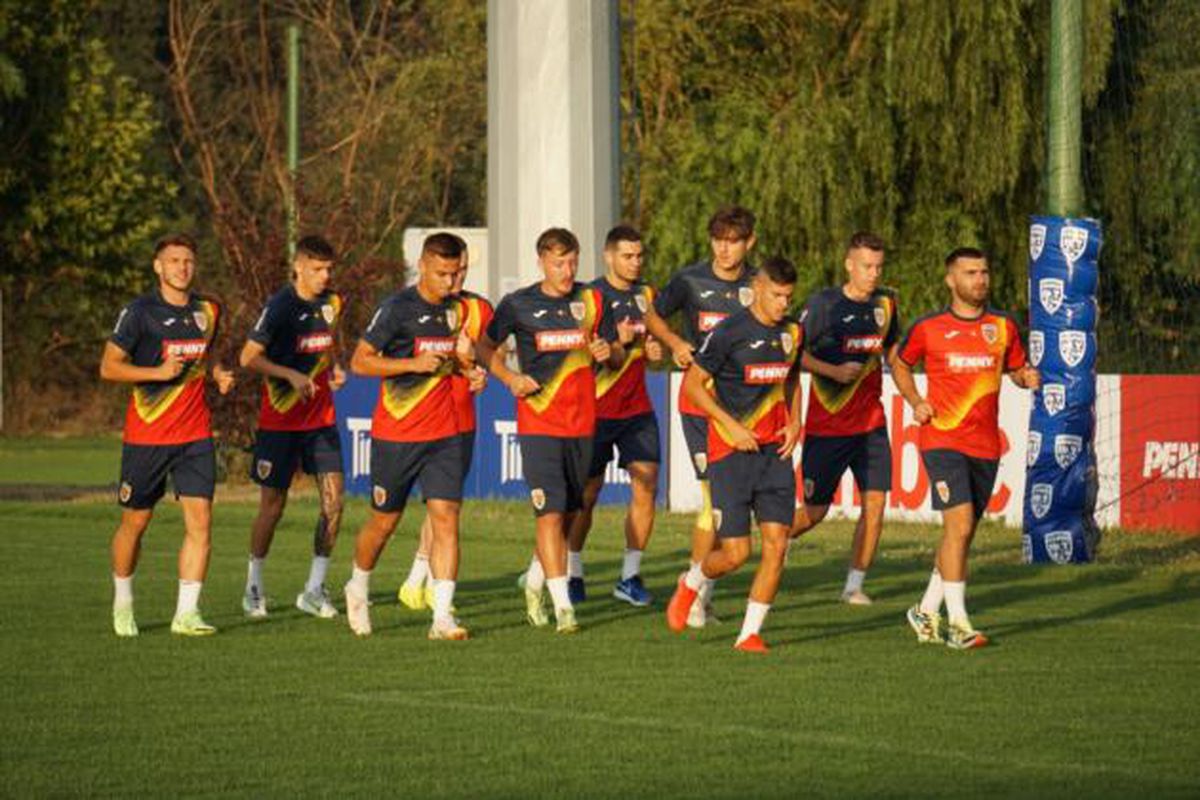Antrenament România U21
