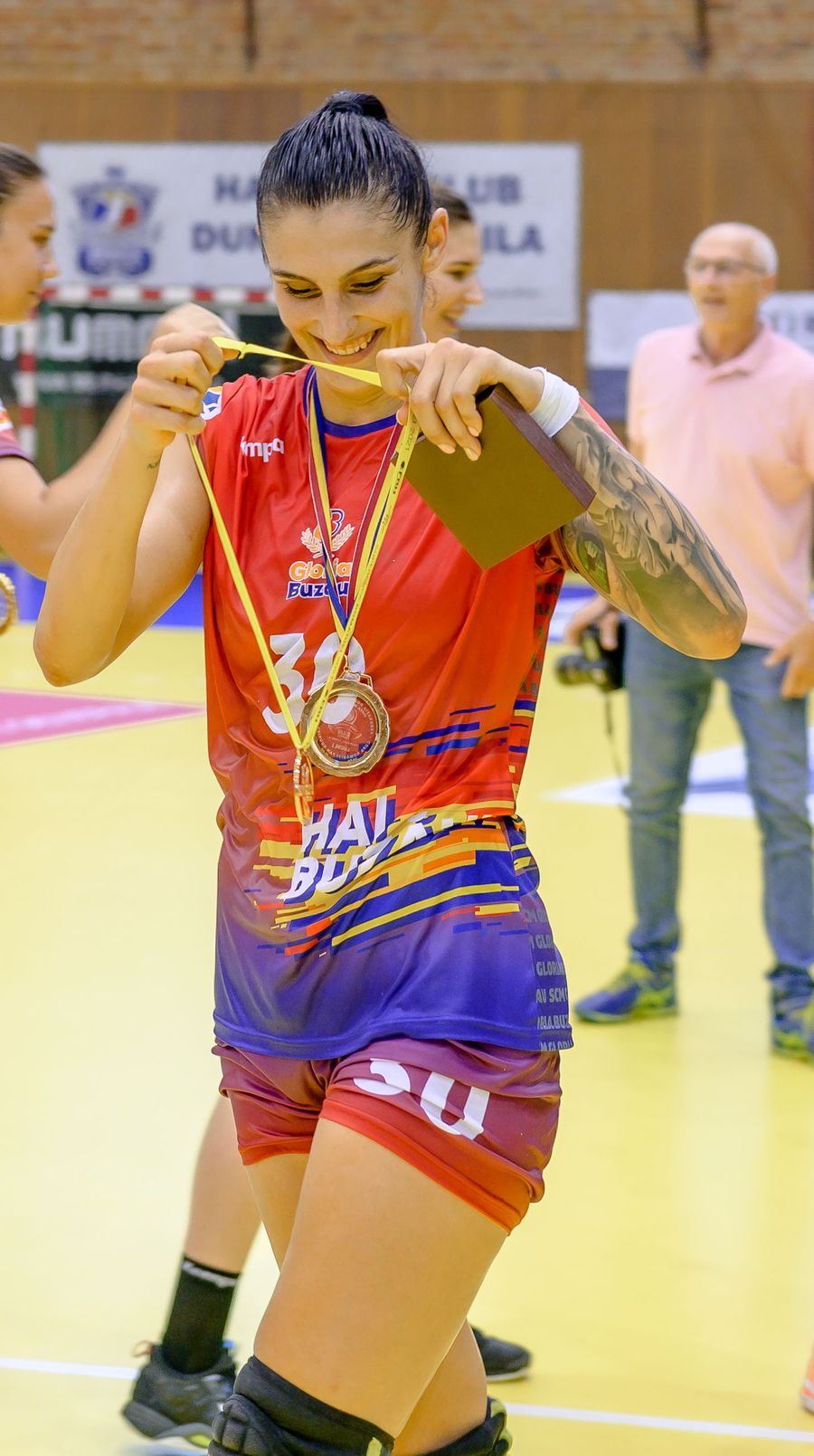 Mădălina Zamfirescu, fericită că a cucerit două medalii într-o singură zi FOTO Dan Potor Interviu cu MVP-ul finalei, Mădălina Zamfirescu: „Sunt naționalistă, mă bucur că avem o echipă 80% românească!”