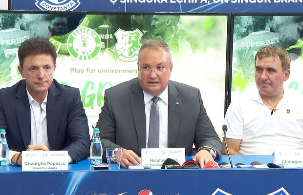 Proiect nou la Farul » Premierul Nicolae Ciucă, alături de Gică Popescu și Gică Hagi la baza Farului: „În 2030 s-ar atinge independența”