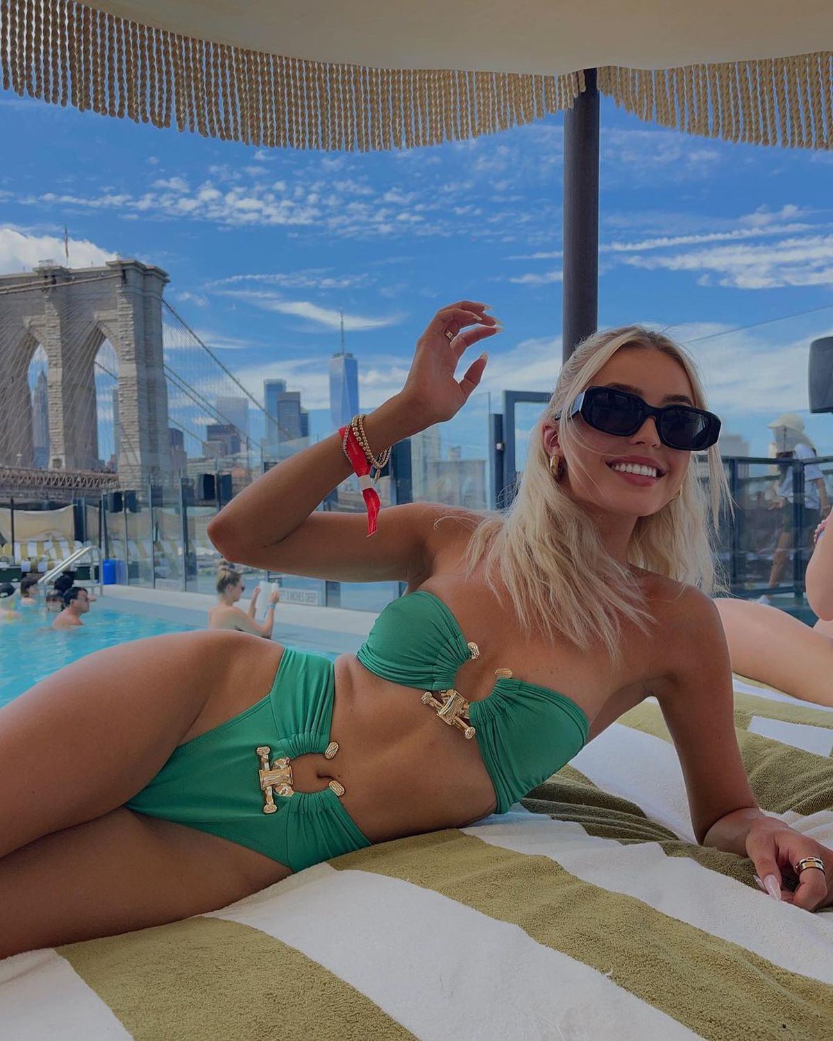 Toți au uitat de tenis » Iubita unui jucător a atras toate privirile la US Open