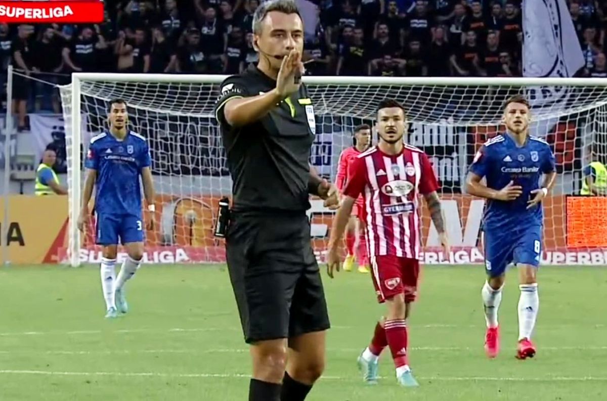 Ce se întâmplă cu VAR-ul în Liga 1?! Gol validat în FCU Craiova - Sepsi după un henț evident: „E clar, nu există dubii!” » Alte 3 faze la limită!
