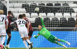 Problemă pentru națională » Ionuț Radu a debutat oficial la Bournemouth, dar portarul român va apăra numai în Cupă în Anglia