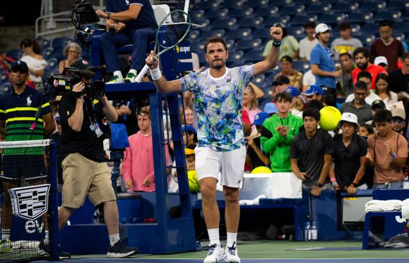 Stan Wawrinka e cel mai vârstnic câștigător de meci la New York în ultimii 31 de ani! „Nu mă compar cu mine, cel din trecut”