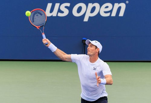Andy Murray în acțiune la US Open Foto Imago