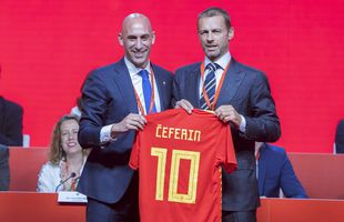Președintele UEFA, prima reacție în „cazul Rubiales”: a caracterizat într-un cuvânt gestul ibericului
