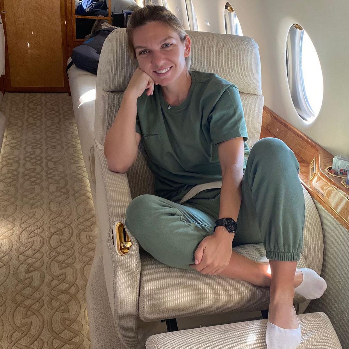 Postare enigmatică a Simonei Halep: „Dacă zâmbești, vei vedea”