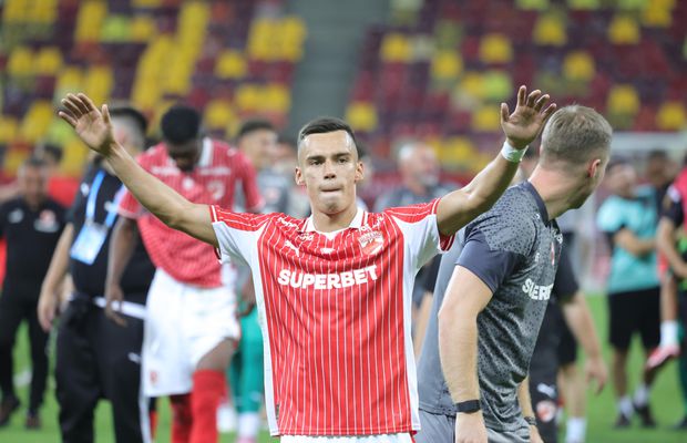 Imaginile bucuriei, cu Petre și Kopic în prim-plan! Ce s-a întâmplat pe teren, imediat după Dinamo - Hermannstadt