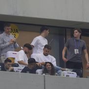 Adrian Mazilu, în tribune la Dinamo - Herrmannstadt / FOTO: Ionuț Iordache (GSP.ro)