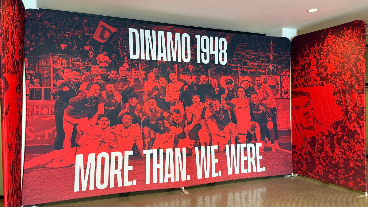 Dinamo - Hermannstadt, imagini înaintea partidei de pe Arena Națională