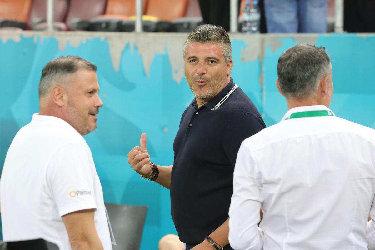 Dinamo - Hermannstadt, imagini de la încălzire