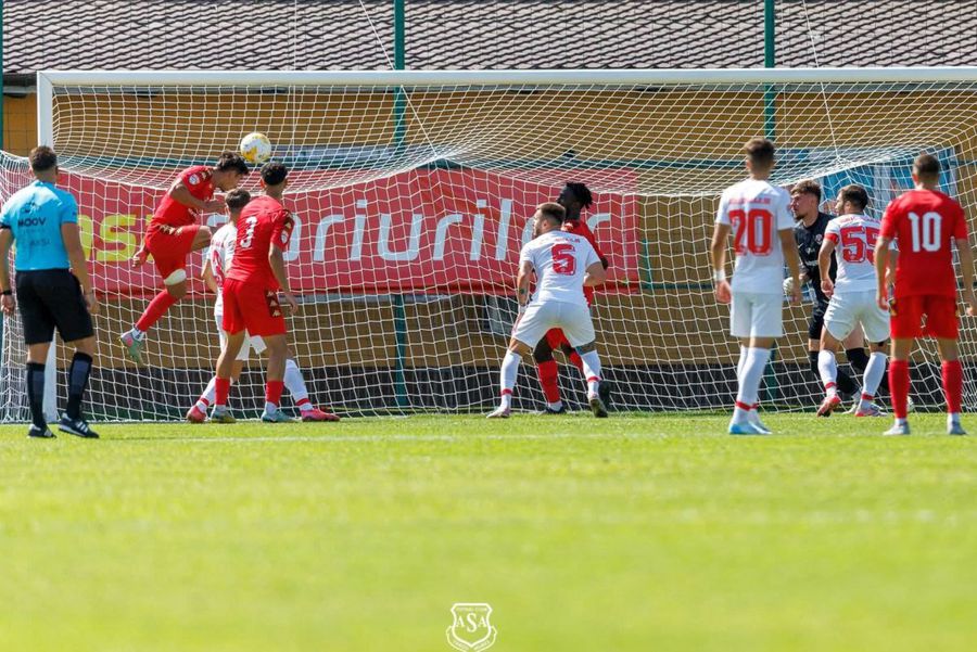 Măgerușan a înscris împotriva argeșenilor, continuând forma bună etalată în acest campionat / Sursă foto: Facebook@ FC ASA Târgu Mureș Final de etapă în Liga 2 » Cum arată clasamentul