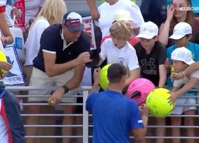 „Un om îngrozitor!” » Gest deplorabil făcut la US Open de un bărbat adult la adresa unui copil. Internetul a sancționat prompt