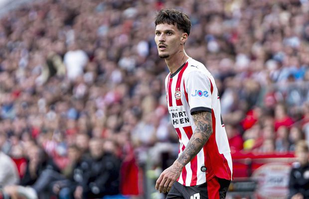 Olandezii s-au lămurit deja cu Dennis Man » „În România sunt înnebuniți după el. Poate că PSV mai are răbdare”