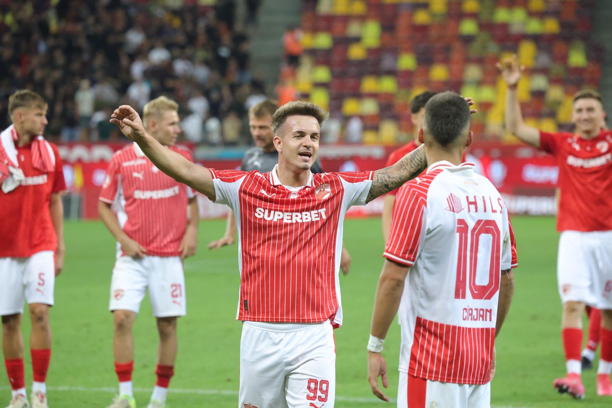 Scandalul ratat de camerele TV la Dinamo - Hermannstadt! A fost nevoie de intervenția forțelor de ordine